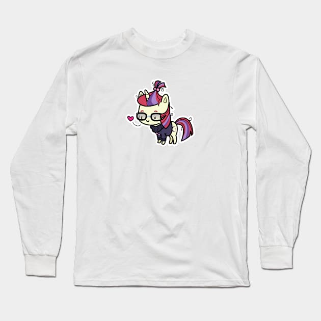 Moondancer chibi Long Sleeve T-Shirt by Drawirm